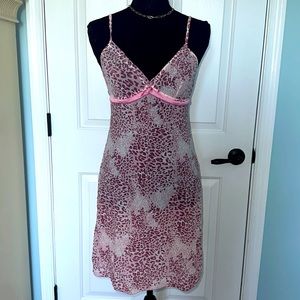 Pink leopard nightie